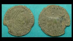Julian II, Æ 1, Bull Reverse, Siscia Mint